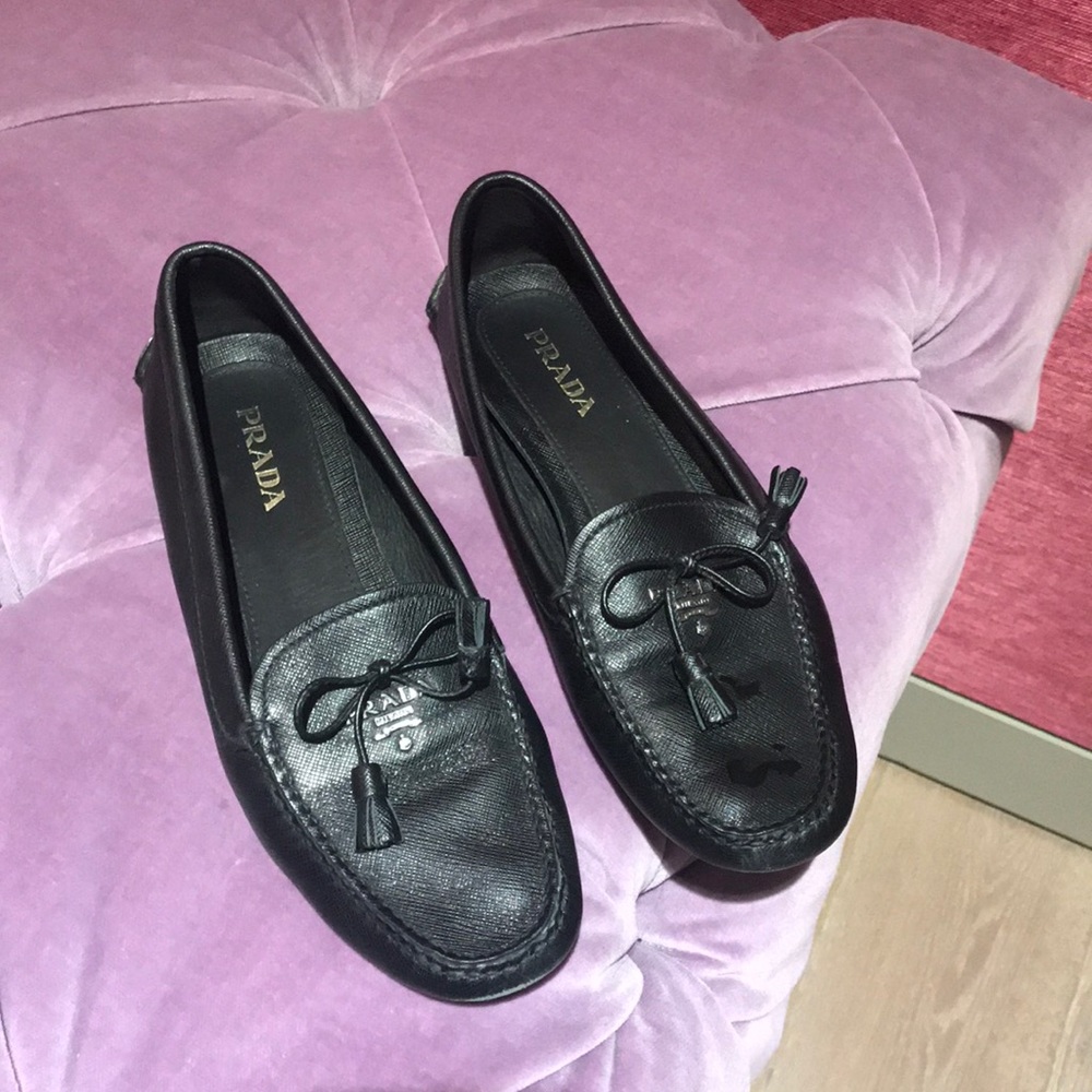 Prada loafers never worn